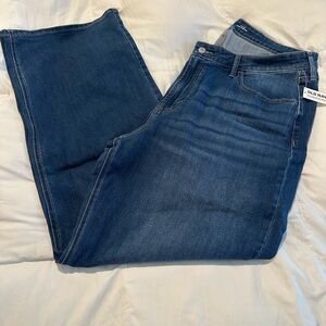 NWT old navy wide leg jeans size 18